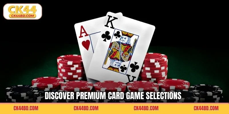 Discover premium card game selections