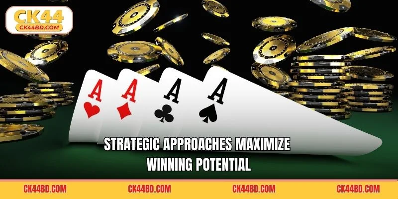 Strategic approaches maximize winning potential
