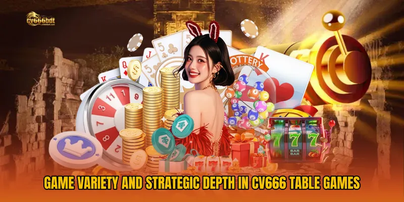 Game Variety and Strategic Depth in CV666 Table Games